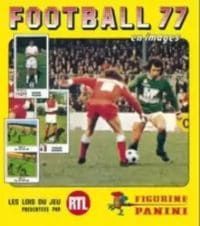 Football 1977 – Images Panini championnat de France