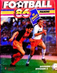 Football 1986 – Images Panini championnat de France