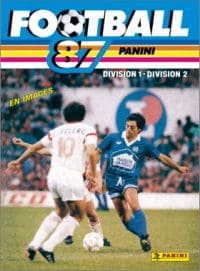 Football 1987 – Images Panini championnat de France
