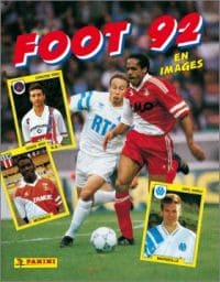 Football 1992 – Images Panini championnat de France