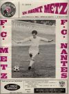 Programme de match FC Metz – FC Nantes 08/12/1968 – Format pdf