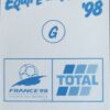 Equipe de France 1998 - Images Panini - Collection Total – Image 3
