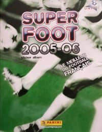 Superfoot 2005/06 – Images Panini championnat de France