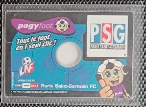 Pogyfoot Paris Saint Germain 2001 – 2002