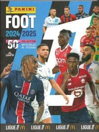 Football 2025 – Images Panini championnat de France