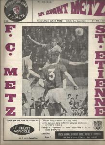 1969-05-17 : FCM – ASSE 1968/69 – programme en pdf