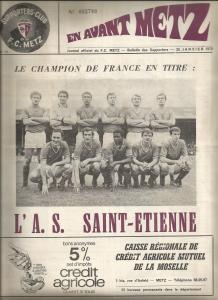 1970-01-25 : FCM – ASSE 1969/70 – programme en pdf