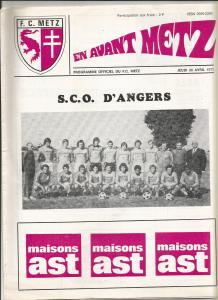 1977-04-28 : FCM – SCOA 1976/77 – programme en pdf