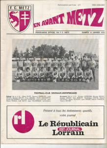 1978-01-14 : FCM – FCS 1977/78 – programme en pdf