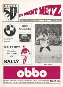 1981-06-02 : FCM – OGCN 1980/81 – programme en pdf