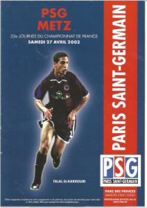 2002-04-27 : PSG-FCM 2001/02 – programme en pdf
