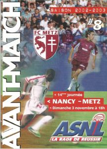 2002-11-03 : ASNL – FCM 2002/03 – programme en pdf