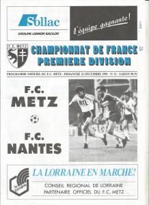 1990-12-23 : FCM – FCN 1990/91 – programme en pdf