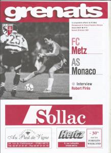 1997-02-22 : FCM – ASM 1996/97 – programme en pdf + feuille d’arbitrage