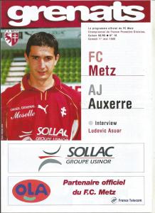 1999-05-01 : FCM – AJA 1998/99 – programme en pdf