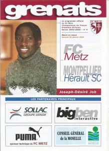 2002-01-26 : FCM – MHSC 2001/2002 – programme en pdf