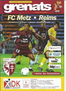 2002-08-10 : FCM – SdR 2002/2003 – programme en pdf