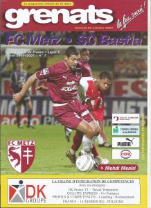 2004-10-30 : FCM – SCB 2004/2005 – programme en pdf
