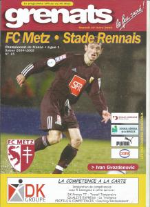 2005-03-12 : FCM – SR 2004/2005 – programme en pdf