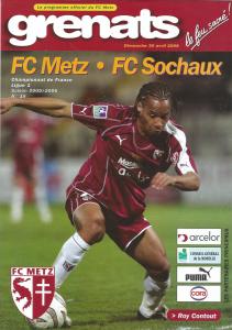 2006-04-30 : FCM – FCS 2005/2006 – programme en pdf