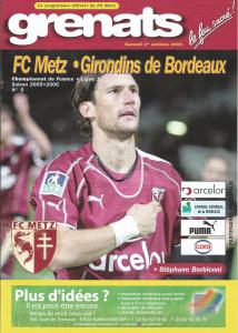 2005-10-01 : FCM – GB 2005/2006 – programme en pdf