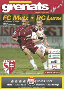 2006-04-01 : FCM – RCL 2005/2006 – programme en pdf