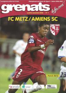 2006-11-06 : FCM – ASC 2006/2007 – programme en pdf
