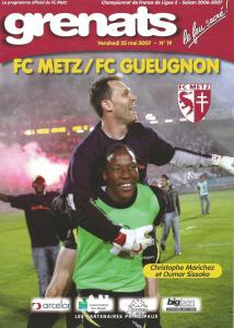 2007-05-25 : FCM – FCG 2006/2007 – programme en pdf