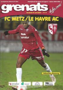 2007-04-27 : FCM – HAC 2006/2007 – programme en pdf