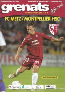 2006-09-25 : FCM – MHSC 2006/2007 – programme en pdf