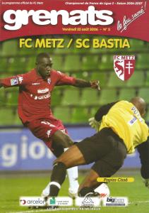 2006-08-25 : FCM – SCB 2006/2007 – programme en pdf