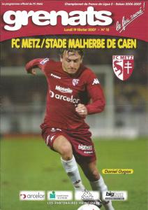2007-02-19 : FCM – SMC 2006/2007 – programme en pdf