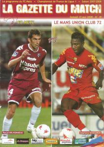 2008-05-17 : FCM – MUC 2007/2008 – programme en pdf