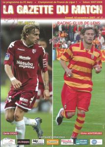 2007-11-10 : FCM – RCL 2007/2008 – programme en pdf