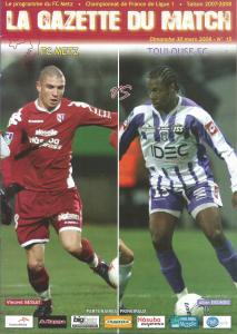 2008-03-30 : FCM – TFC 2007/2008 – programme en pdf