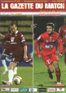 2009-05-01 : FCM – NO 2008/2009 – programme en pdf