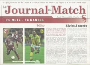2010-03-15 : FCM – FCN 2009/2010 – programme en pdf