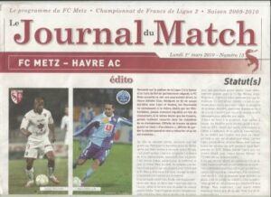 2010-03-01 : FCM – HAC 2009/2010 – programme en pdf