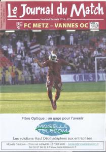 2010-08-20 : FCM – VOC 2010/2011 – programme en pdf