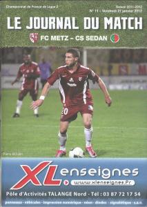 2012-01-27 : FCM – CSSA 2011/2012 – programme en pdf