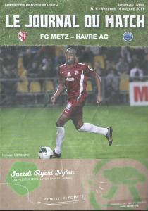 2011-10-14 : FCM – HAC 2011/2012 – programme en pdf