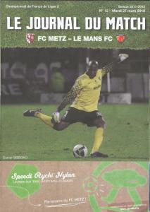 2012-03-27 : FCM – LMFC 2011/2012 – programme en pdf