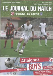 2012-01-14 : FCM – SCB 2011/2012 – programme en pdf