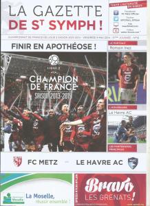2014-05-09 : FCM – HAC 2013/2014 – programme en pdf