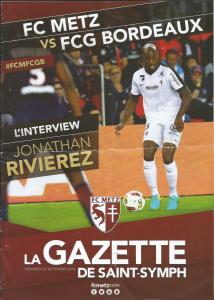 2016-09-21 : FCM – GB 2016/2017 – programme en pdf