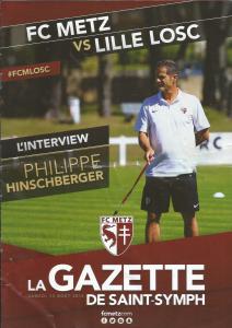 2016-08-13 : FCM – LOSC 2016/2017 – programme en pdf