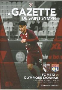 2018-04-08 : FCM – OL 2017/2018 – programme en pdf