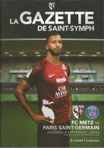 2017-09-08 : FCM – PSG 2017/2018 – programme en pdf