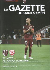 2019-01-29 : FCM – ASNL 2018/2019 – programme en pdf