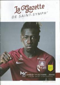 2019-10-19 : FCM – FCN 2019/2020 – programme en pdf